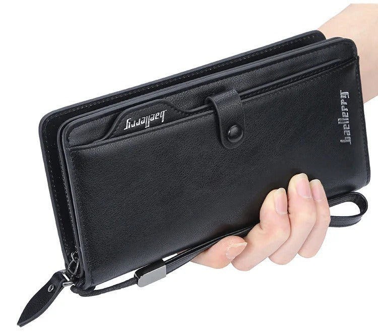 Portefeuille longue supérieure pour hommes