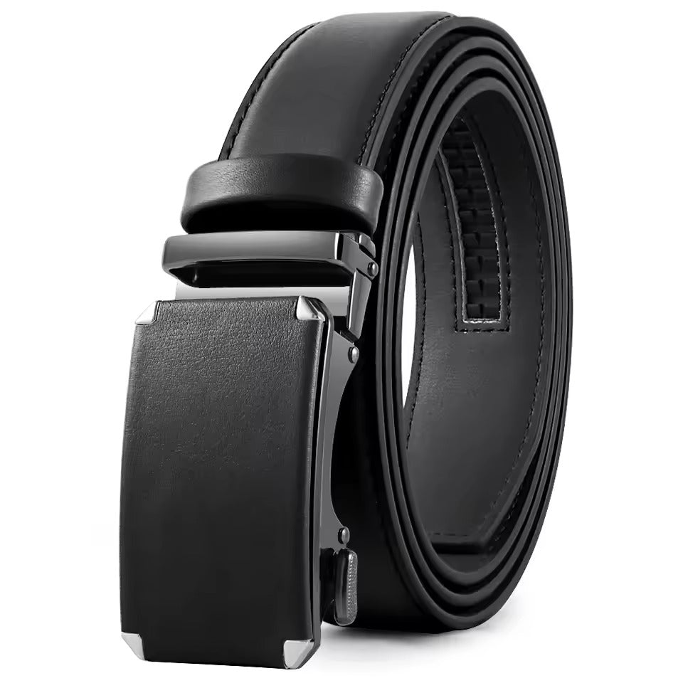 Ceinture de luxe en cuir pour homme