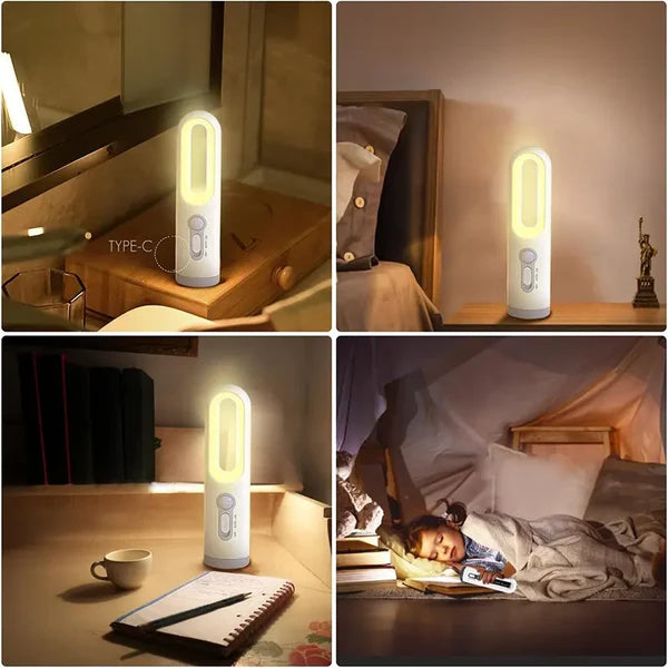 Veilleuse LED USB 2 en 1 à capteur de mouvement