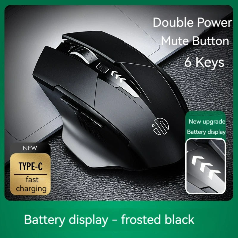 Souris sans fil silencieuse boutons efficaces
