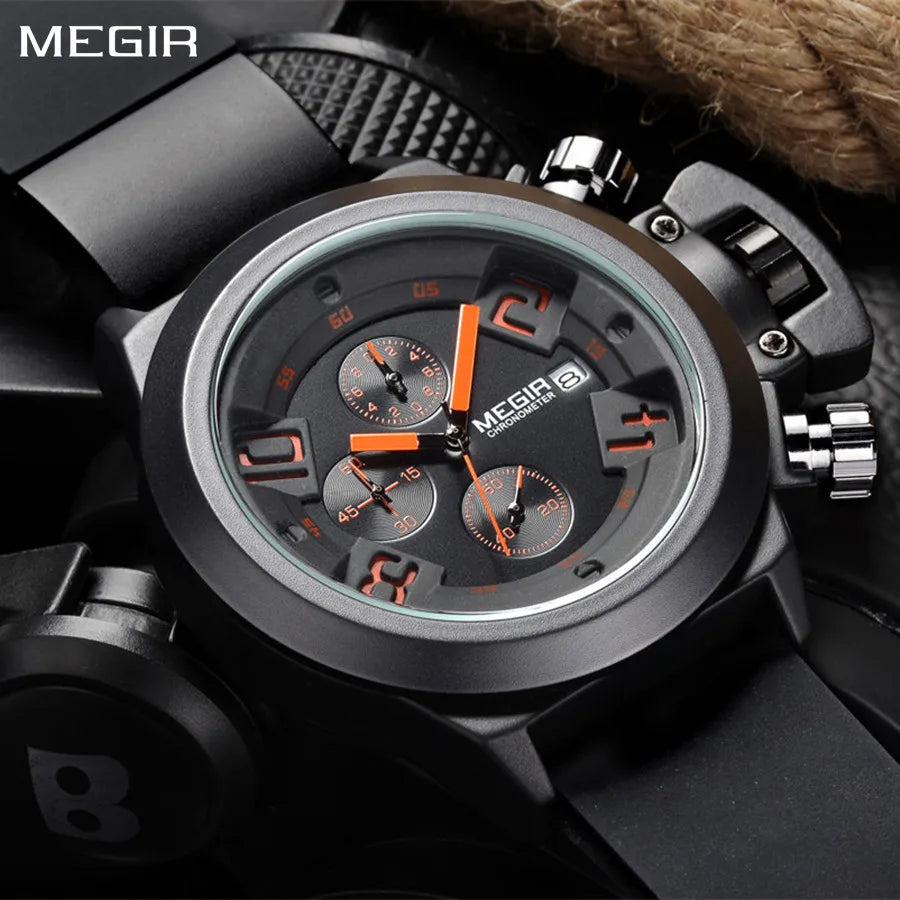 Montre grand cadran pour homme