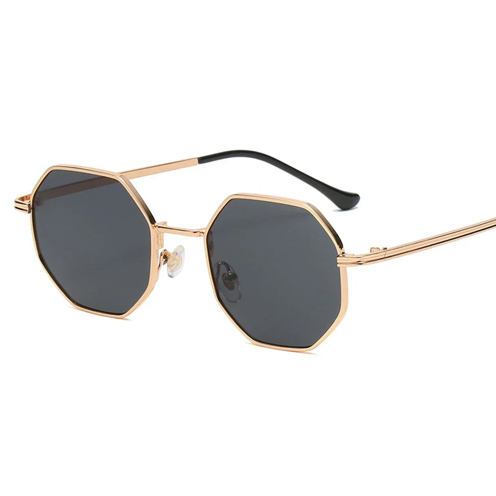 Lunettes de soleil polygone Vintage