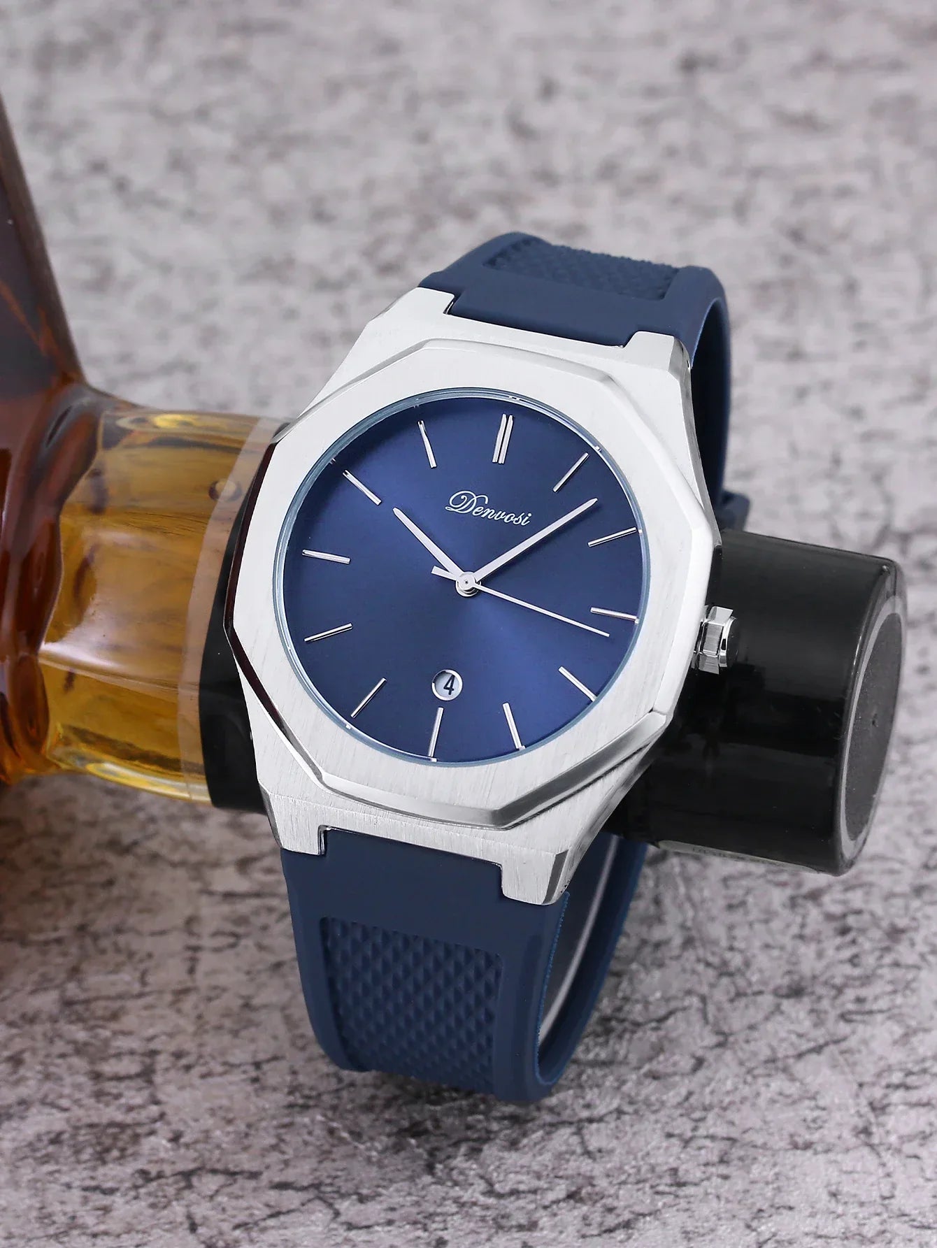 Montre Denvosi à quartz étanche pour homme