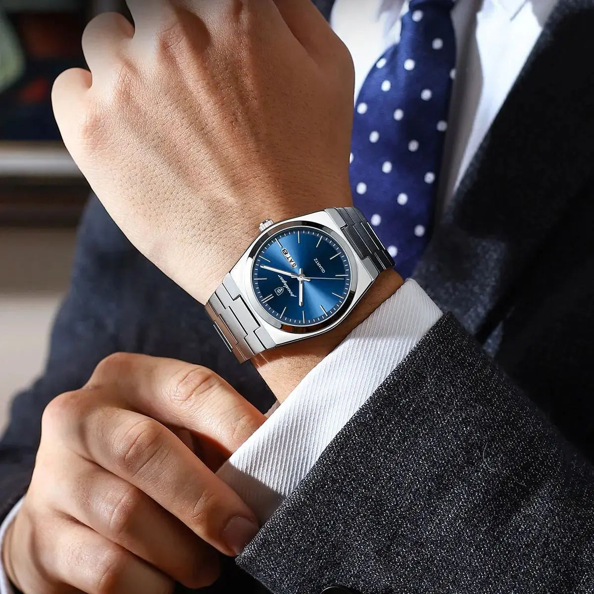 Montre de Luxe pour Homme Étanche