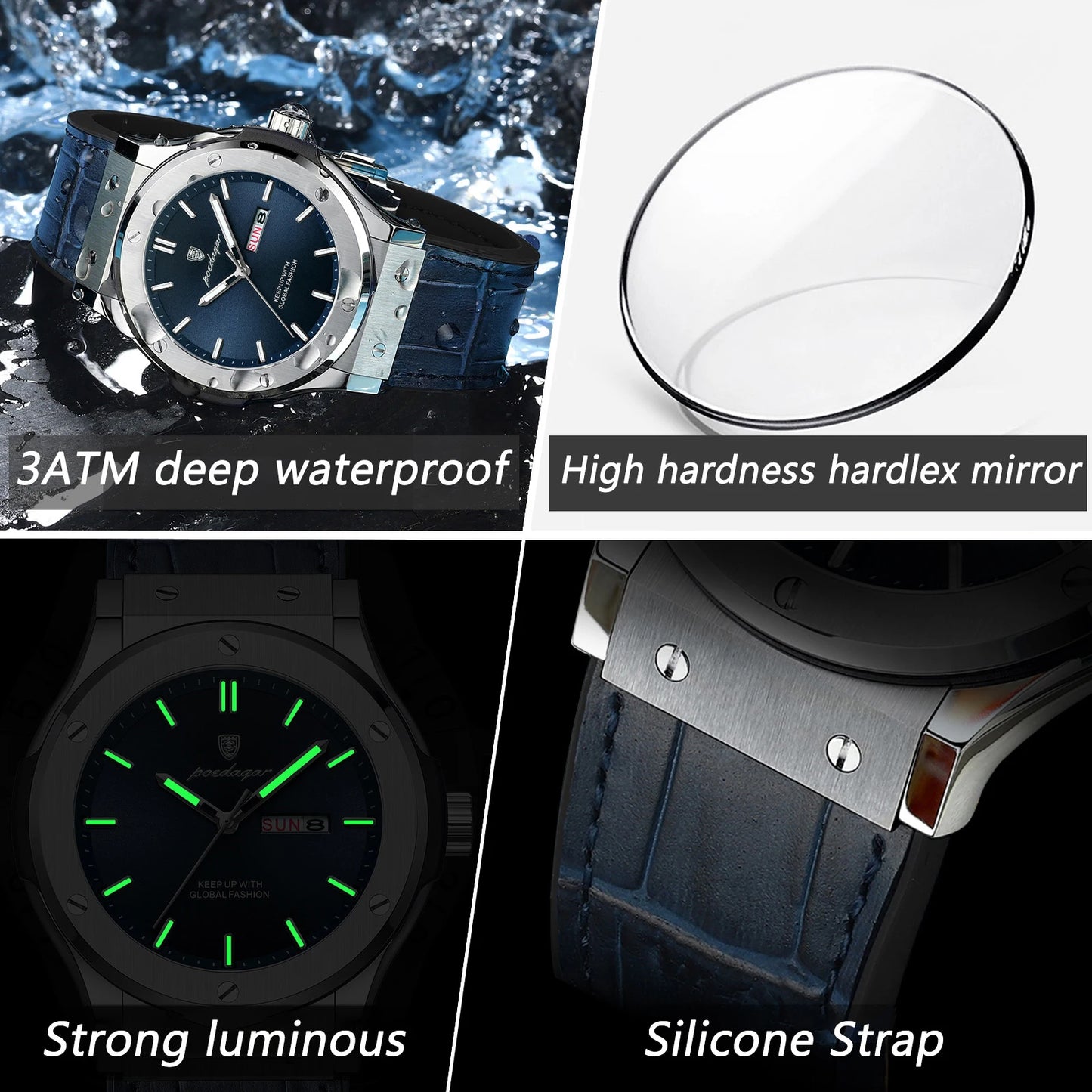 Montre à la mode Étanche pour Homme