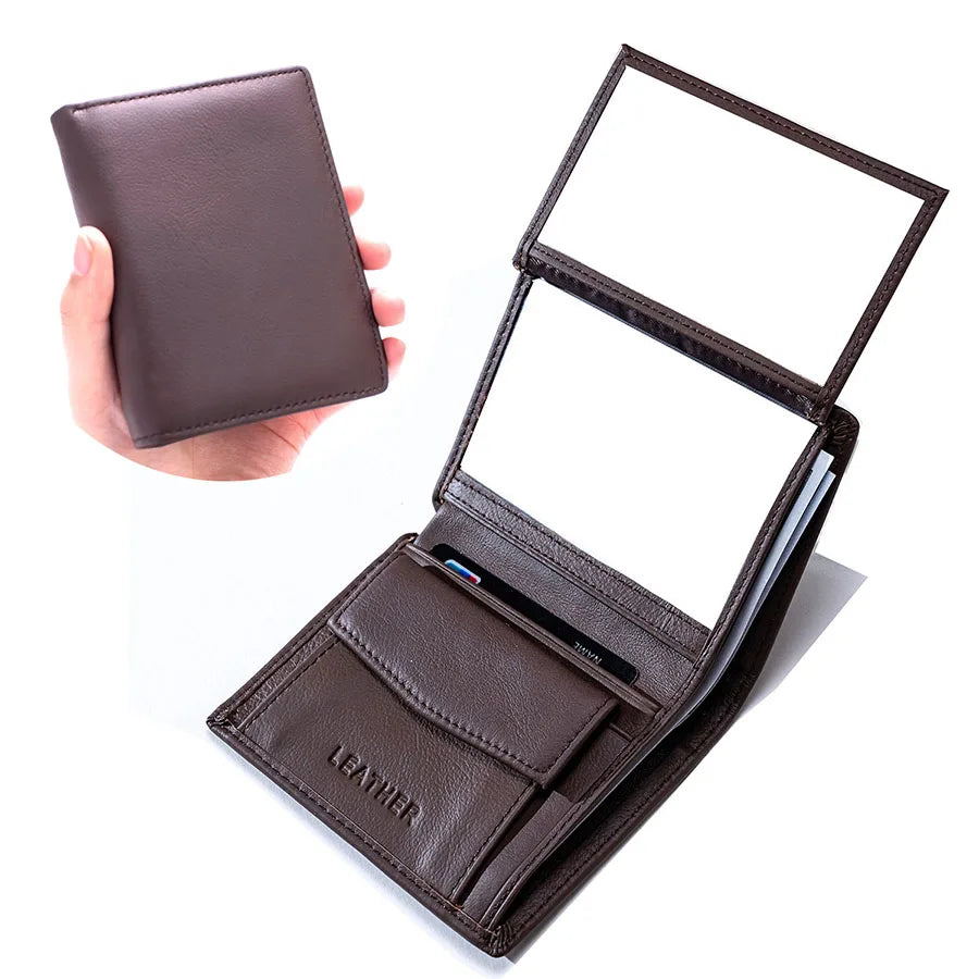 Porte-monnaie en cuir pour homme