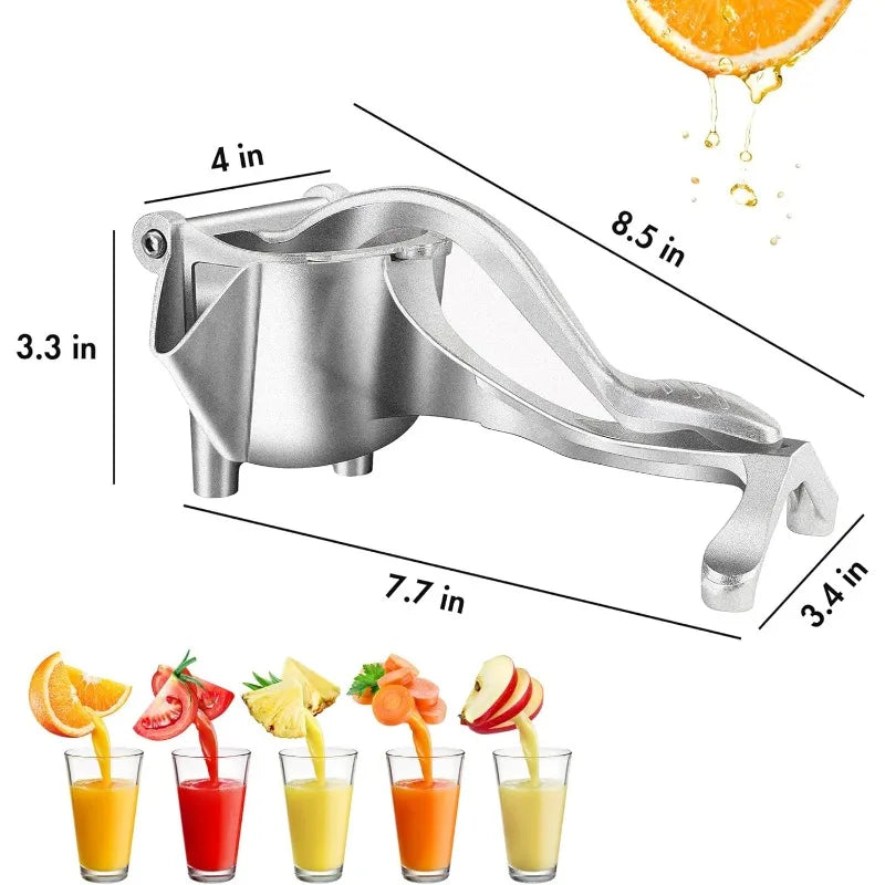 Presse jus en acier inoxydable