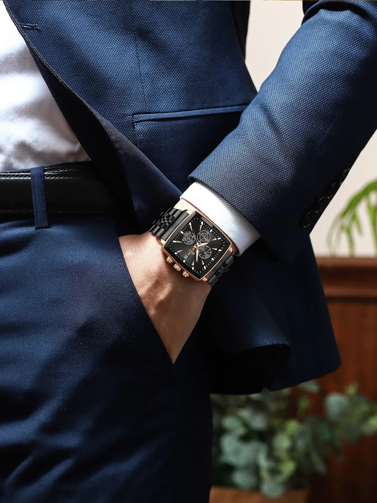 Montres Étanche Lumineux Chronographe Reward VIP