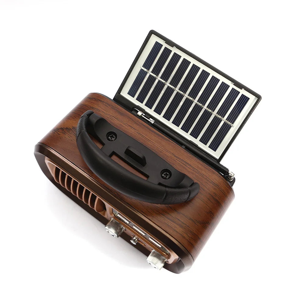 Radio solaire portable multi-fonction trois bandes