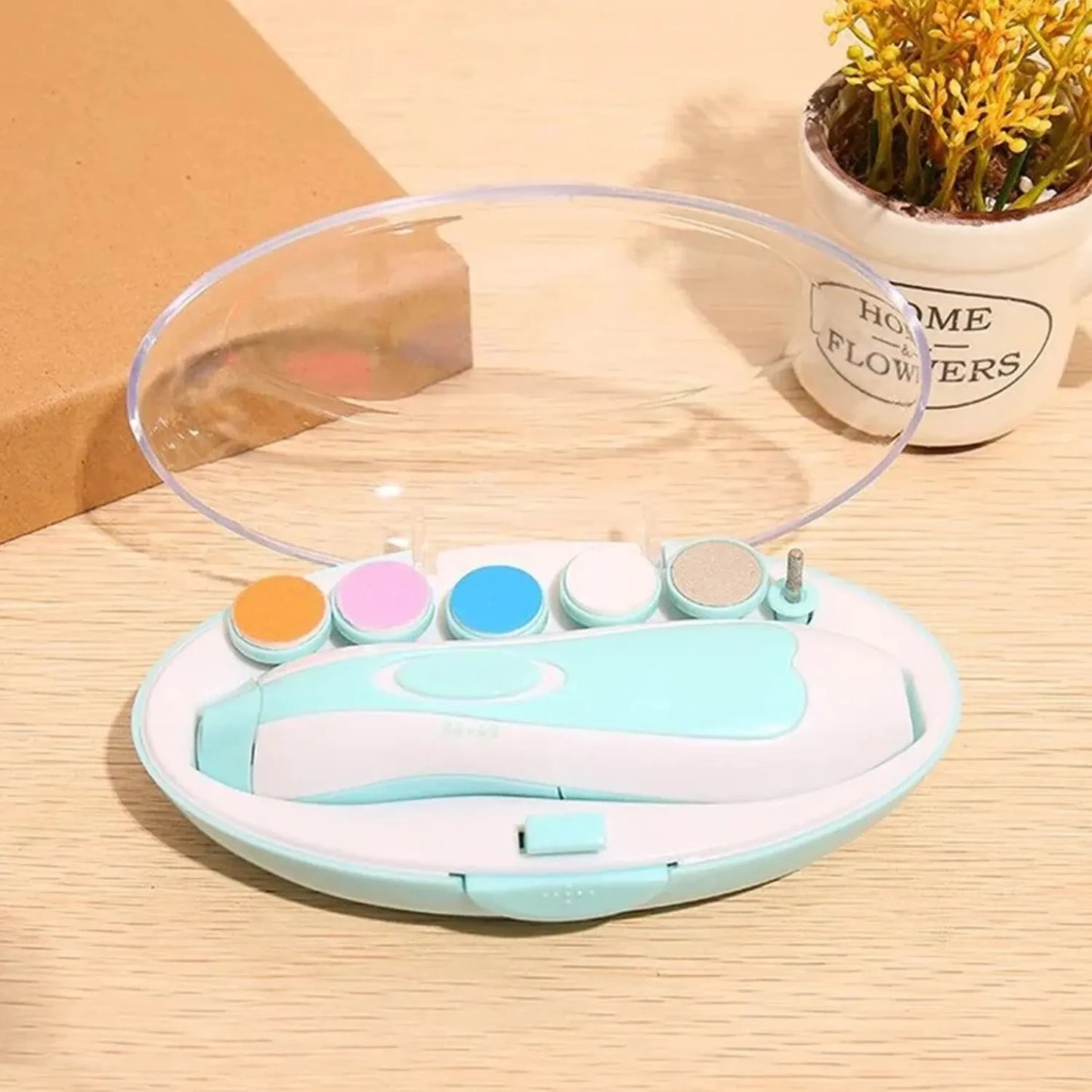 Coupe-ongles électrique 6 en 1 pour bébé