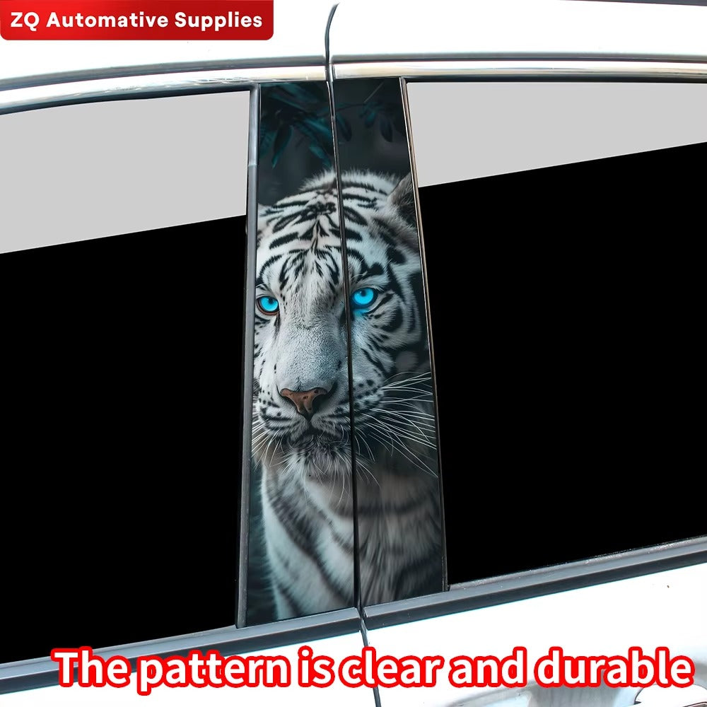 Autocollant Tigre pour Porte de Voiture, Protection et Décoration