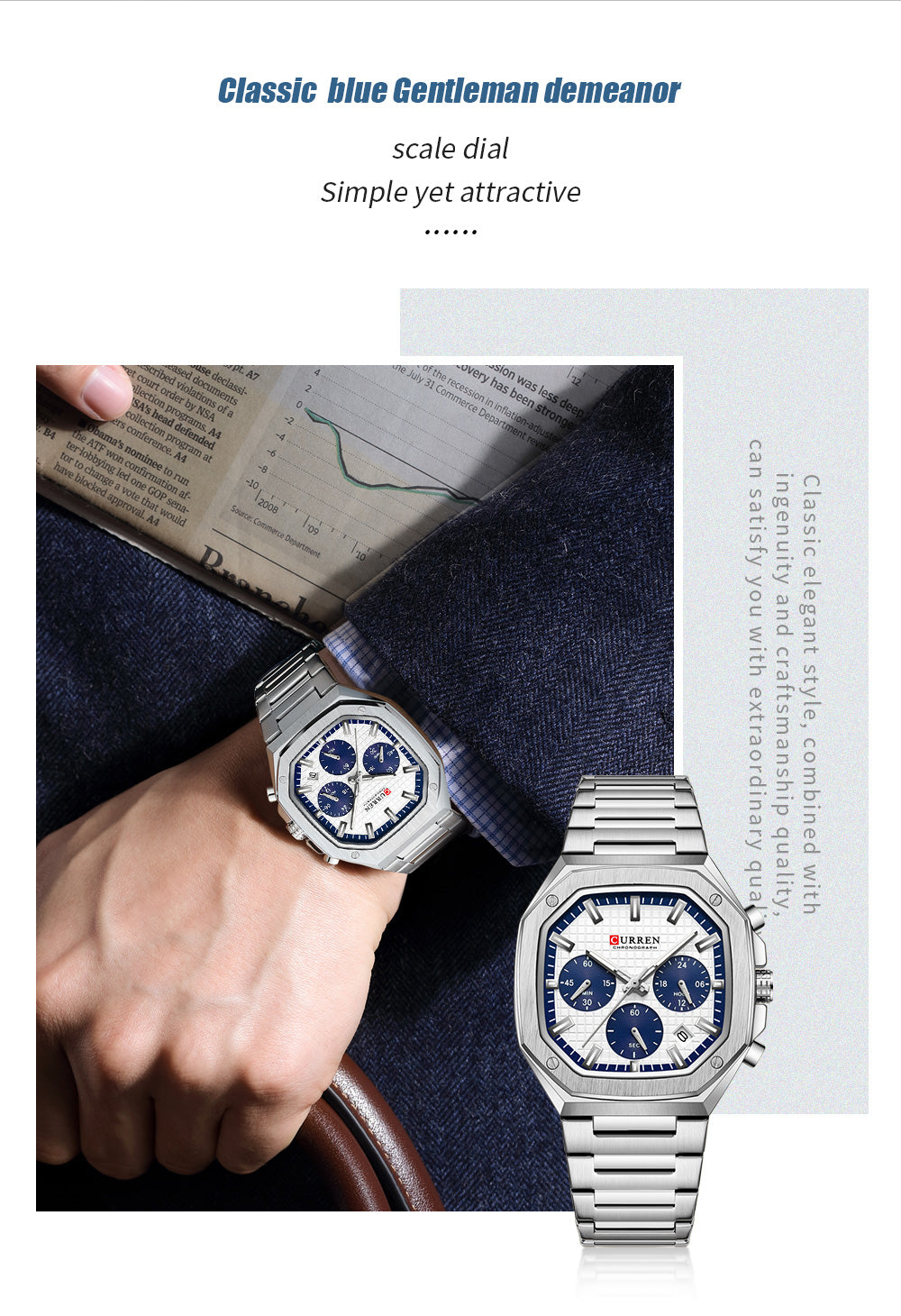 Montre à Quartz pour Homme