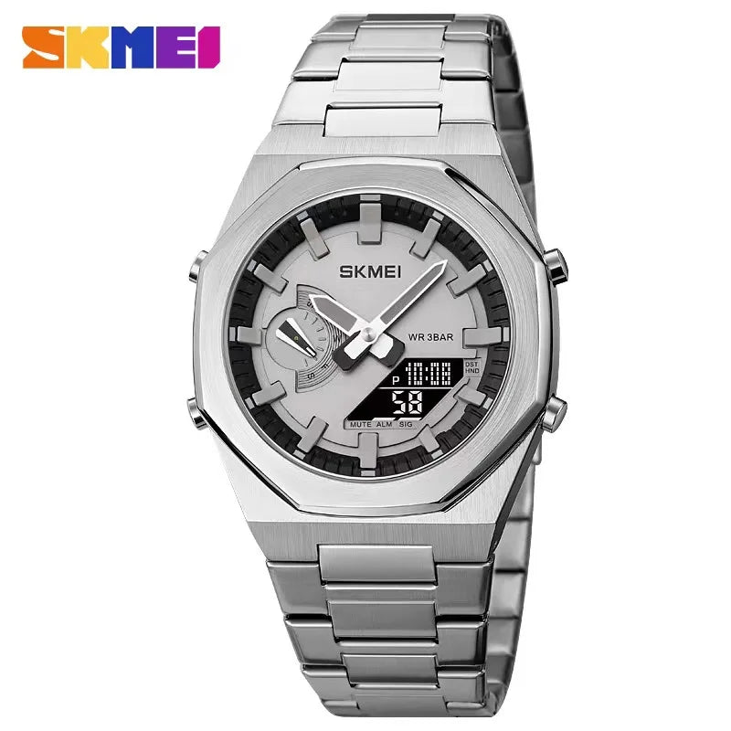 Montre à quartz d'affaires décontractée pour hommes