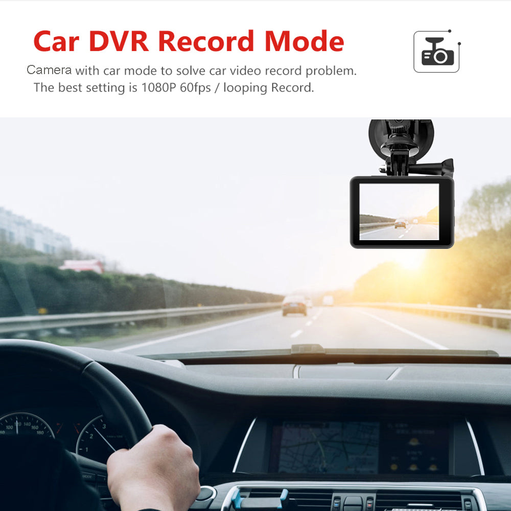 Caméra étanche 5K écran tactile IPS