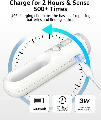 Veilleuse LED USB 2 en 1 à capteur de mouvement
