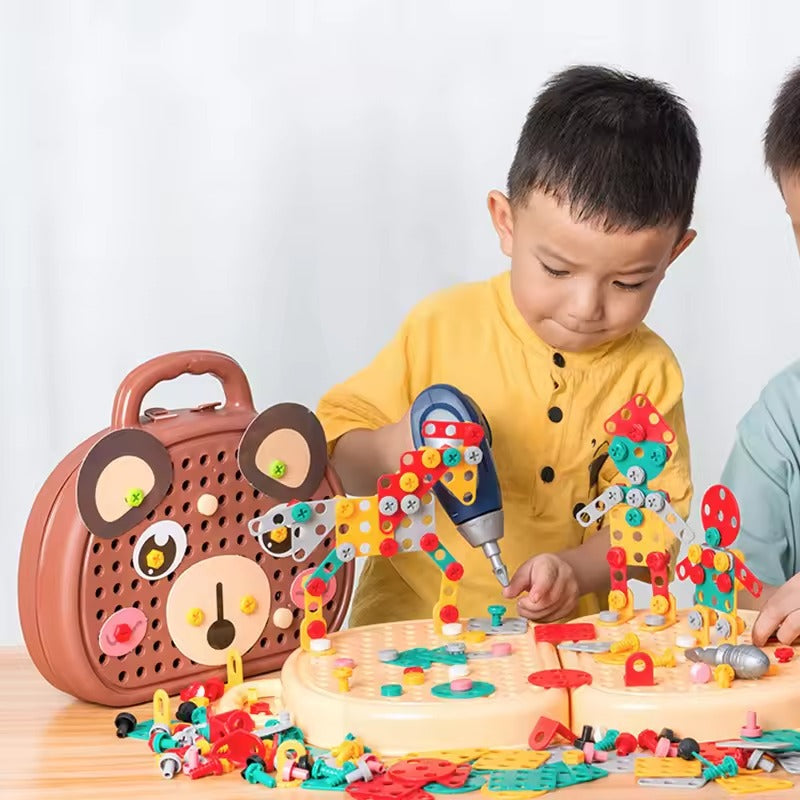 Boite a outils puzzle magique de jeu pour enfants