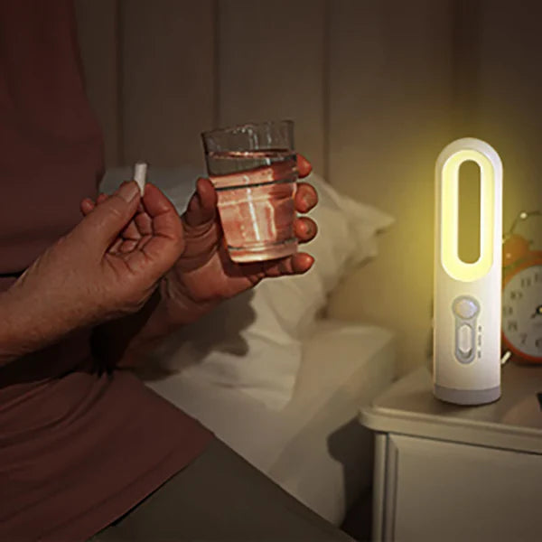 Veilleuse LED USB 2 en 1 à capteur de mouvement