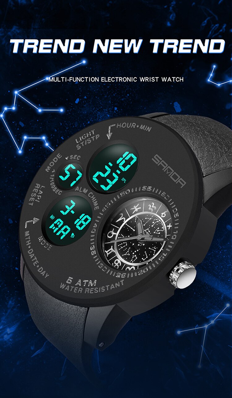 Montre créative supérieure pour Homme