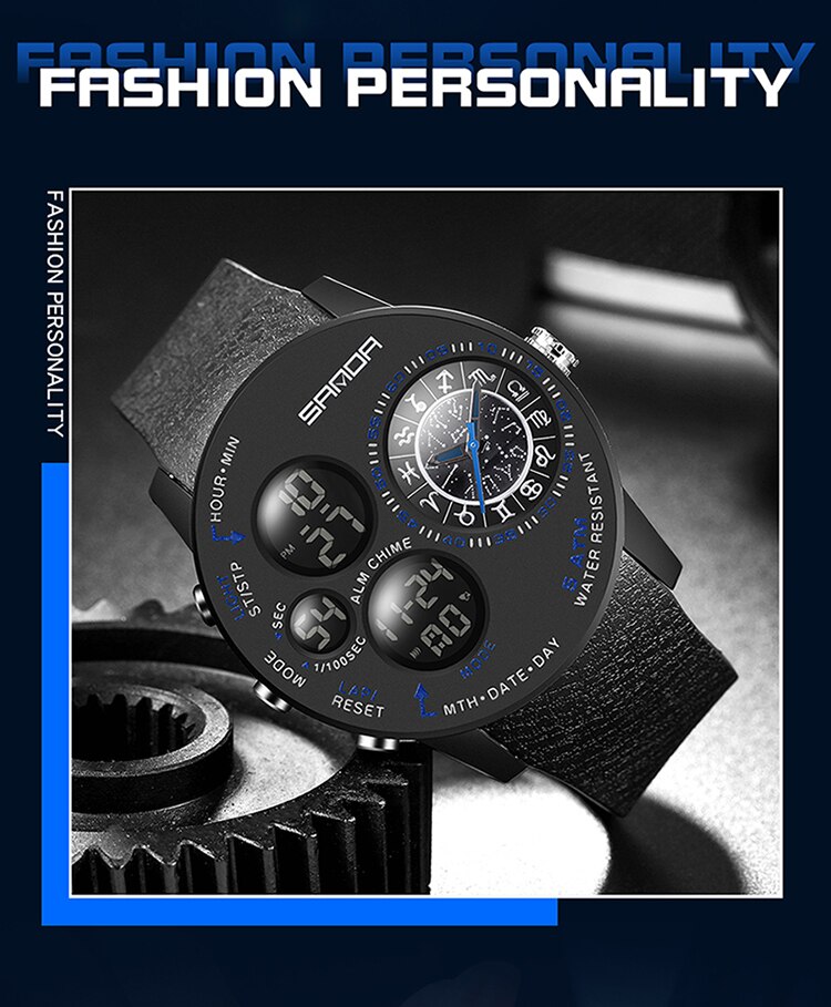 Montre créative supérieure pour Homme