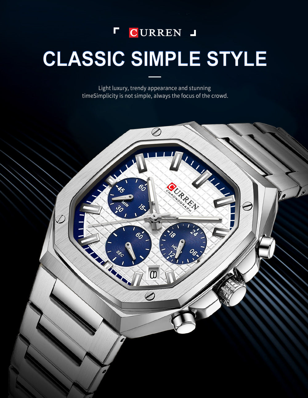 Montre à Quartz pour Homme