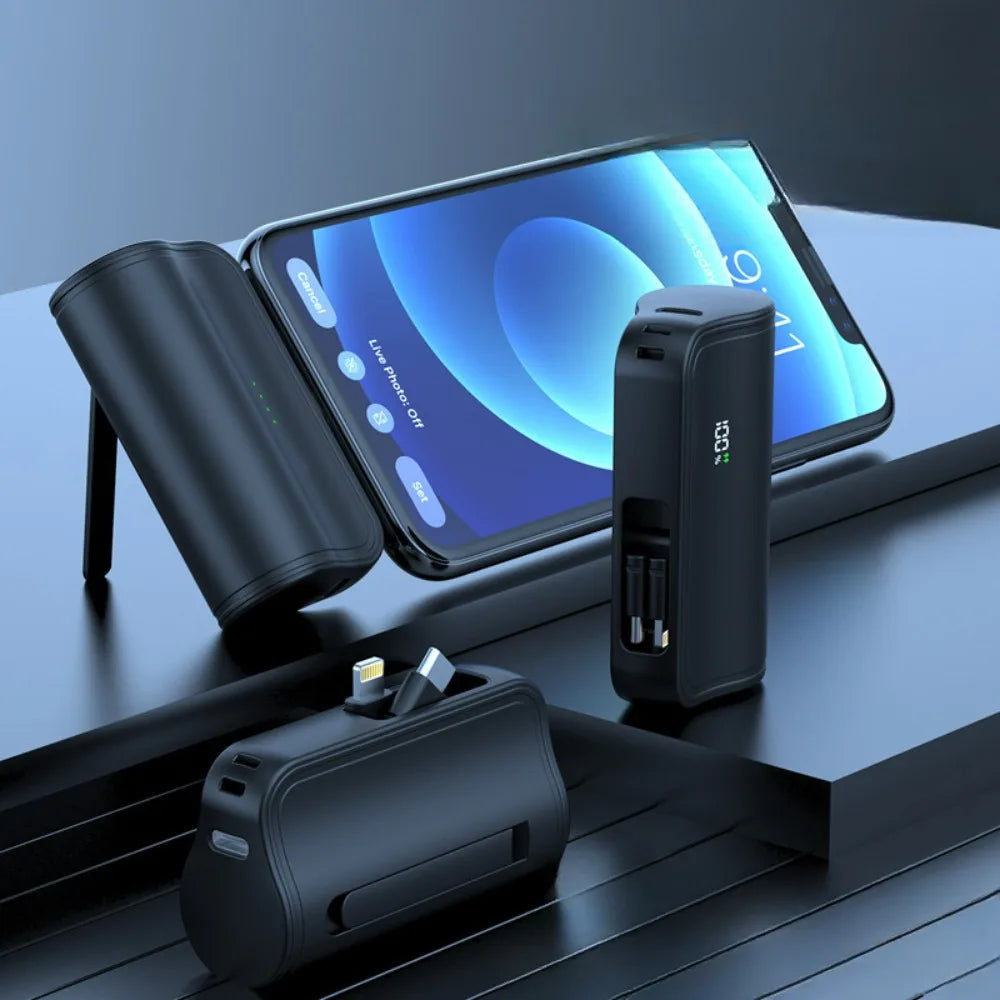 Mini Power Bank à affichage led 5000mah