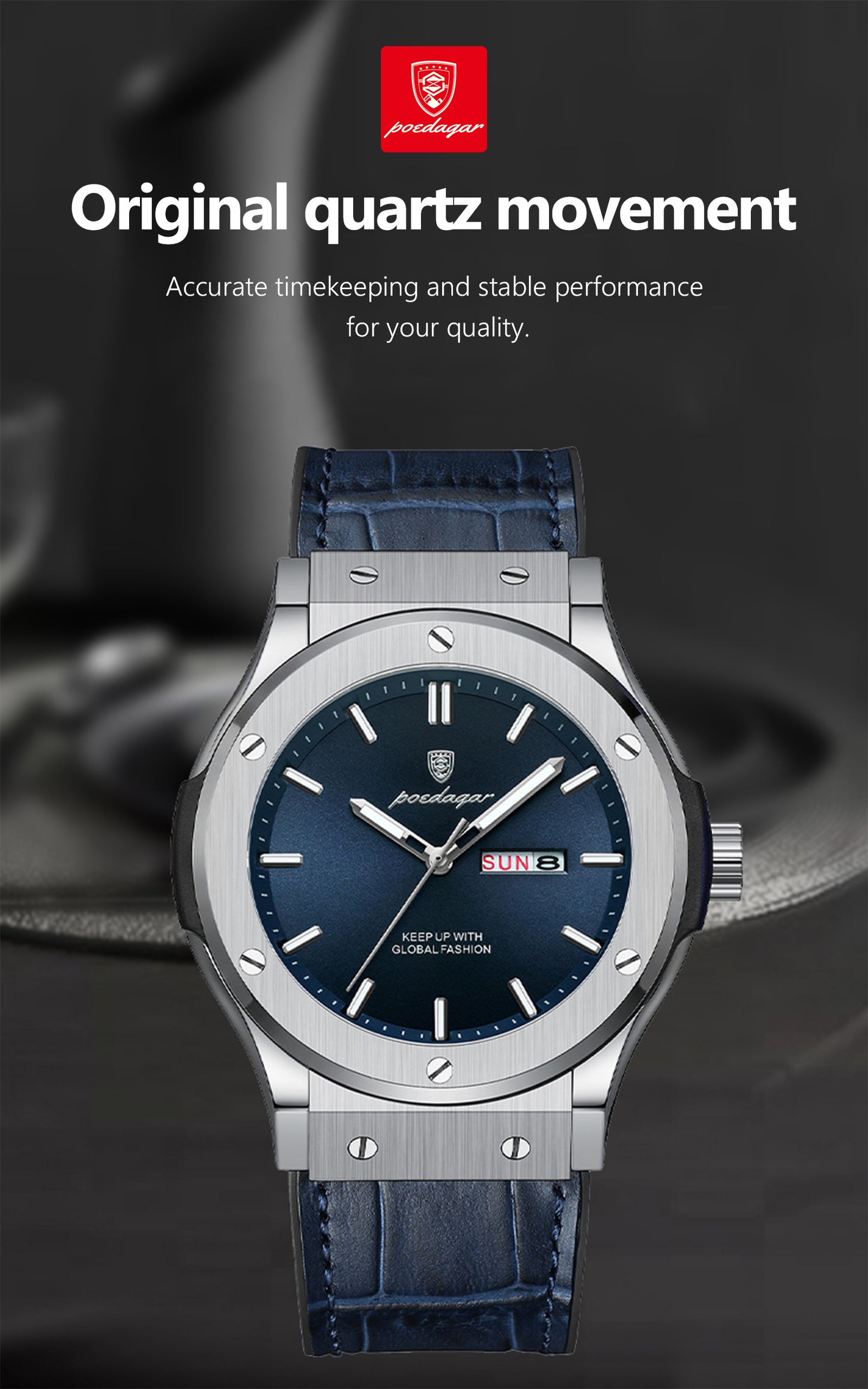 Montre à la mode Étanche pour Homme