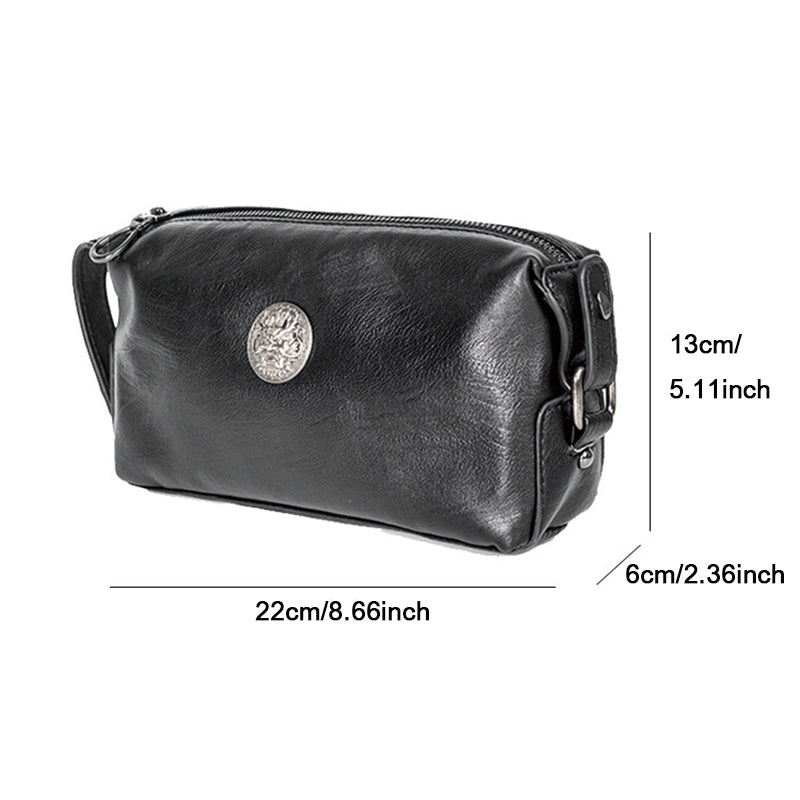 Pochette de Styliste en Cuir Souple pour Homme