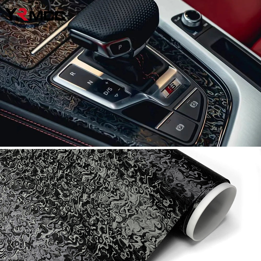 Autocollants Carbone pour Voiture Premium (52cm x 157cm)