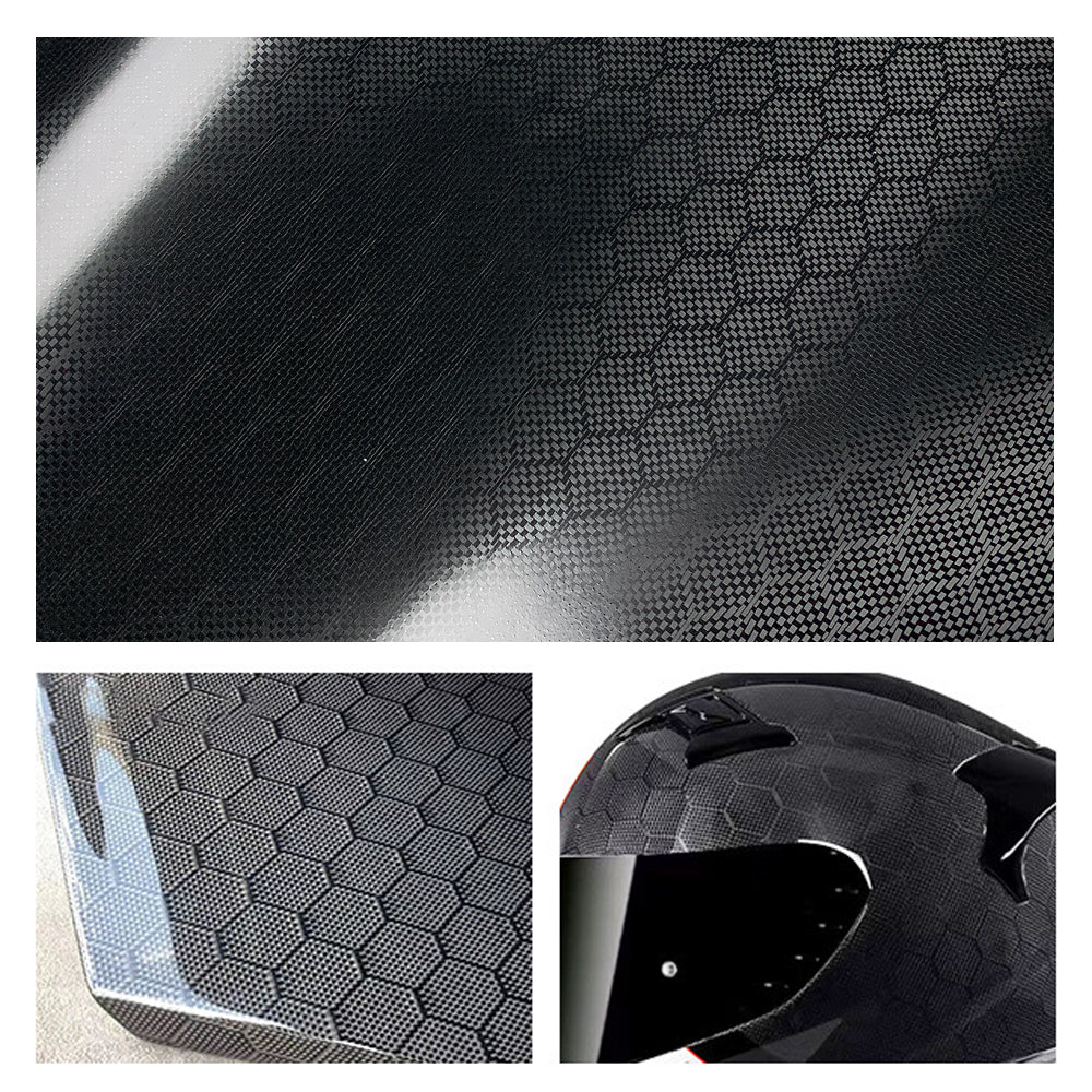 Autocollants en Fiber de carbone (30 cm x 150 cm)