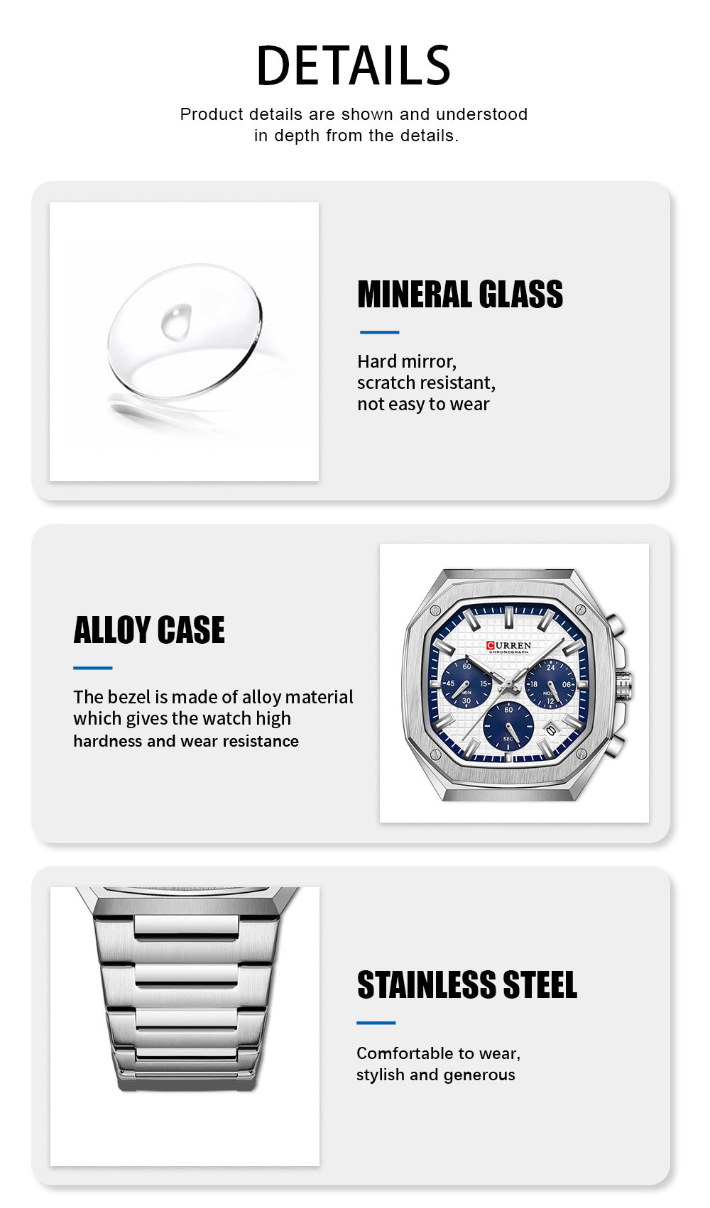 Montre à Quartz pour Homme