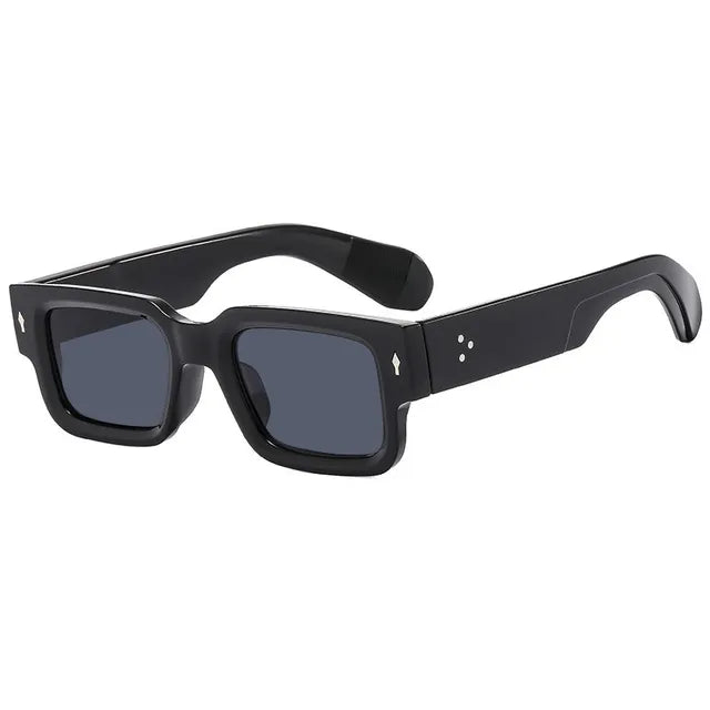Lunettes de soleil carrées rétro pour hommes