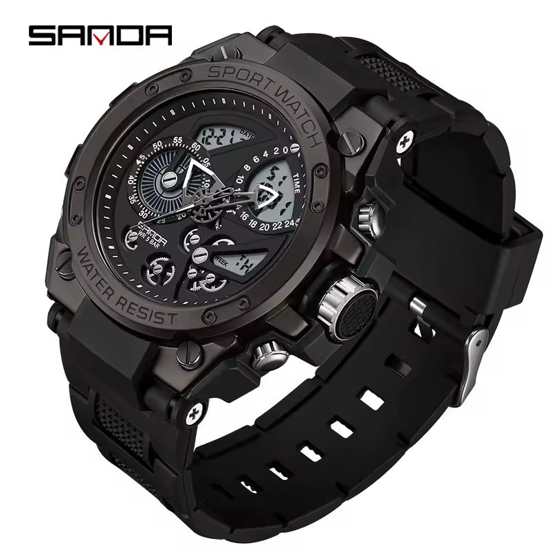 Montre électrique multifonction pour homme
