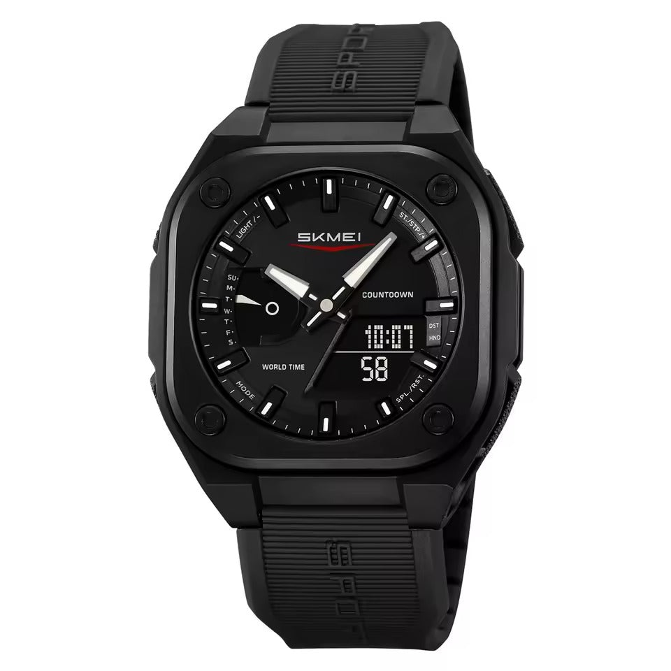 Montre numérique étanche pour hommes