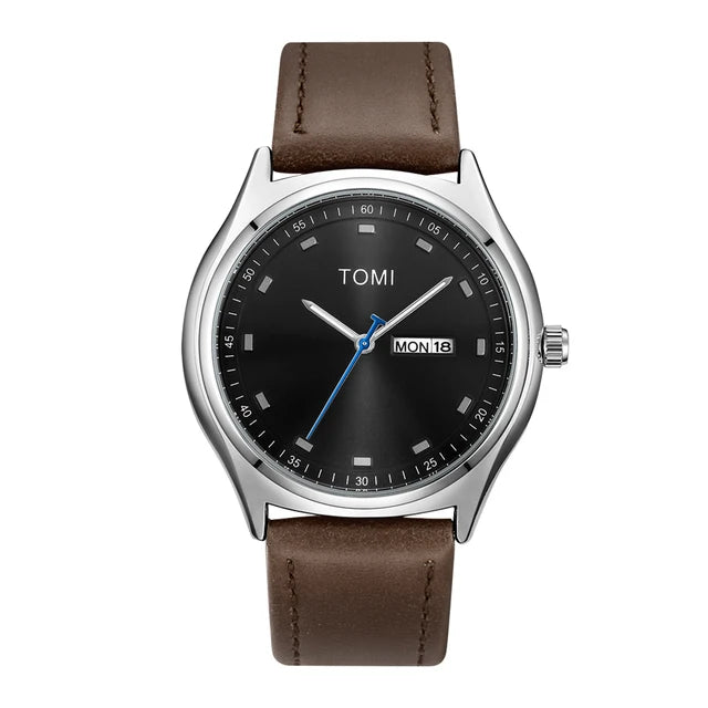 Montre à quartz minimaliste pour hommes