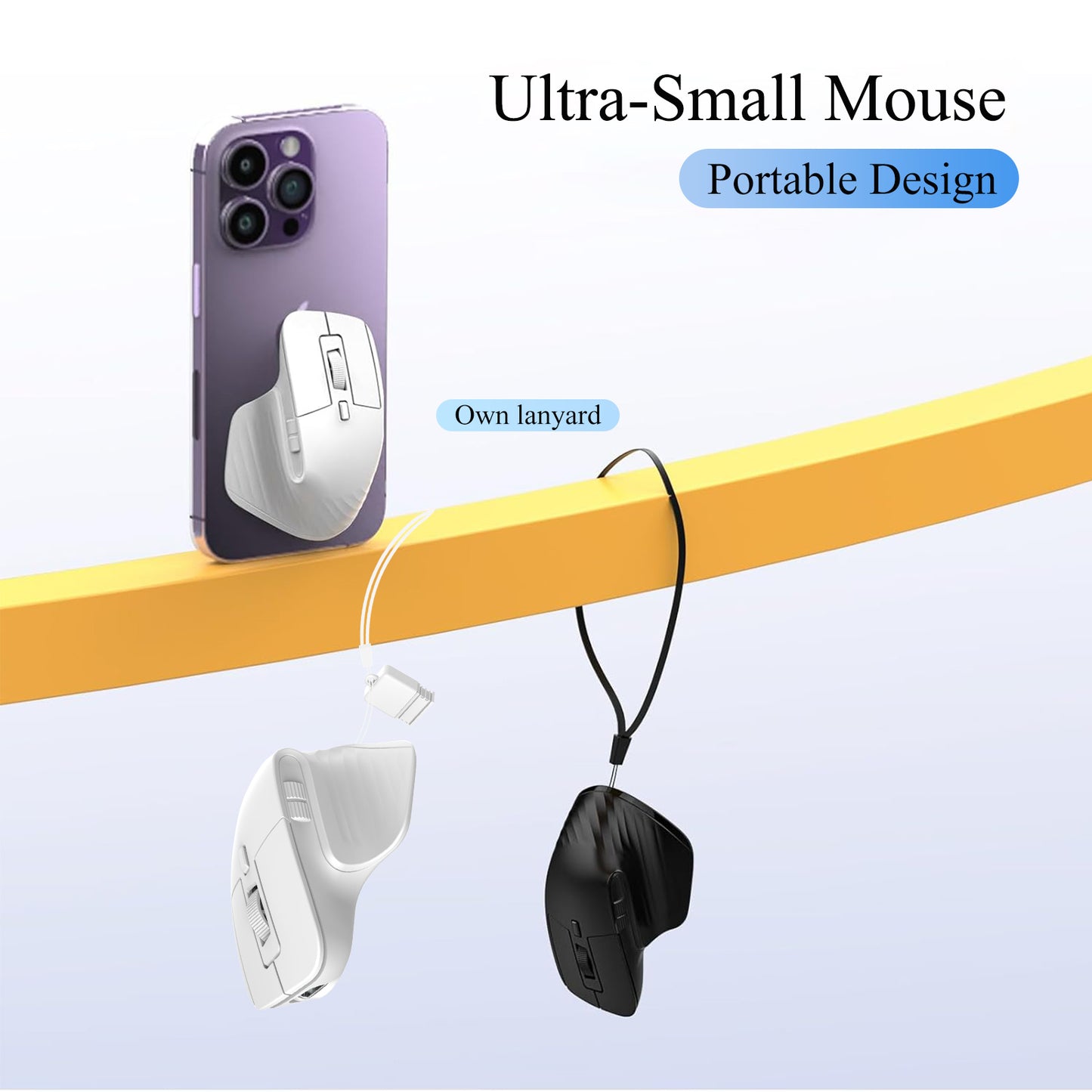 Mini Souris sans fil ergonomique