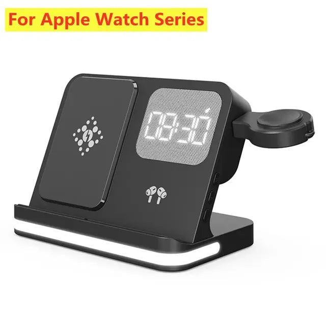 6 en 1 Support de chargeur sans fil multifonction