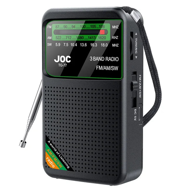 Radio de poche portable rechargeable