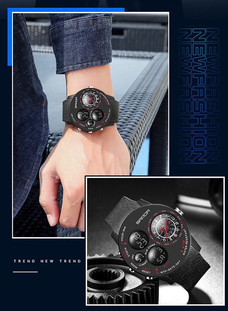 Montre créative supérieure pour Homme