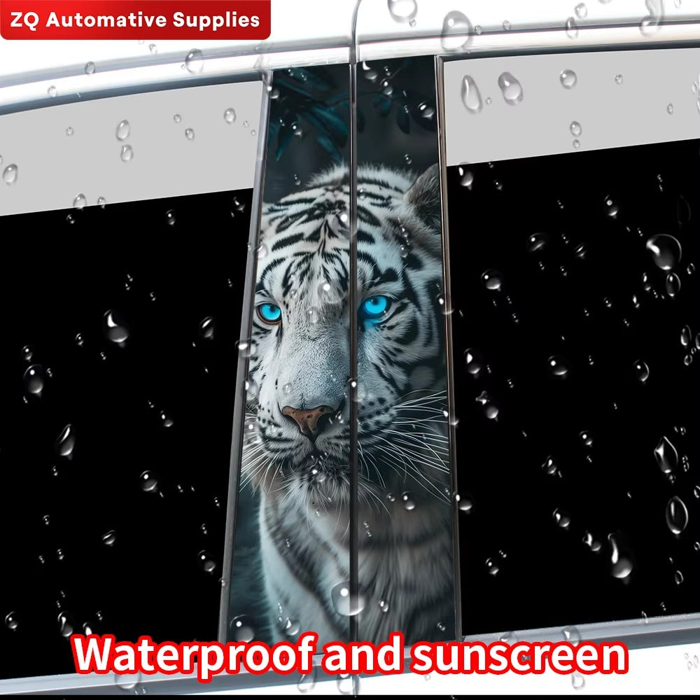 Autocollant Tigre pour Porte de Voiture, Protection et Décoration