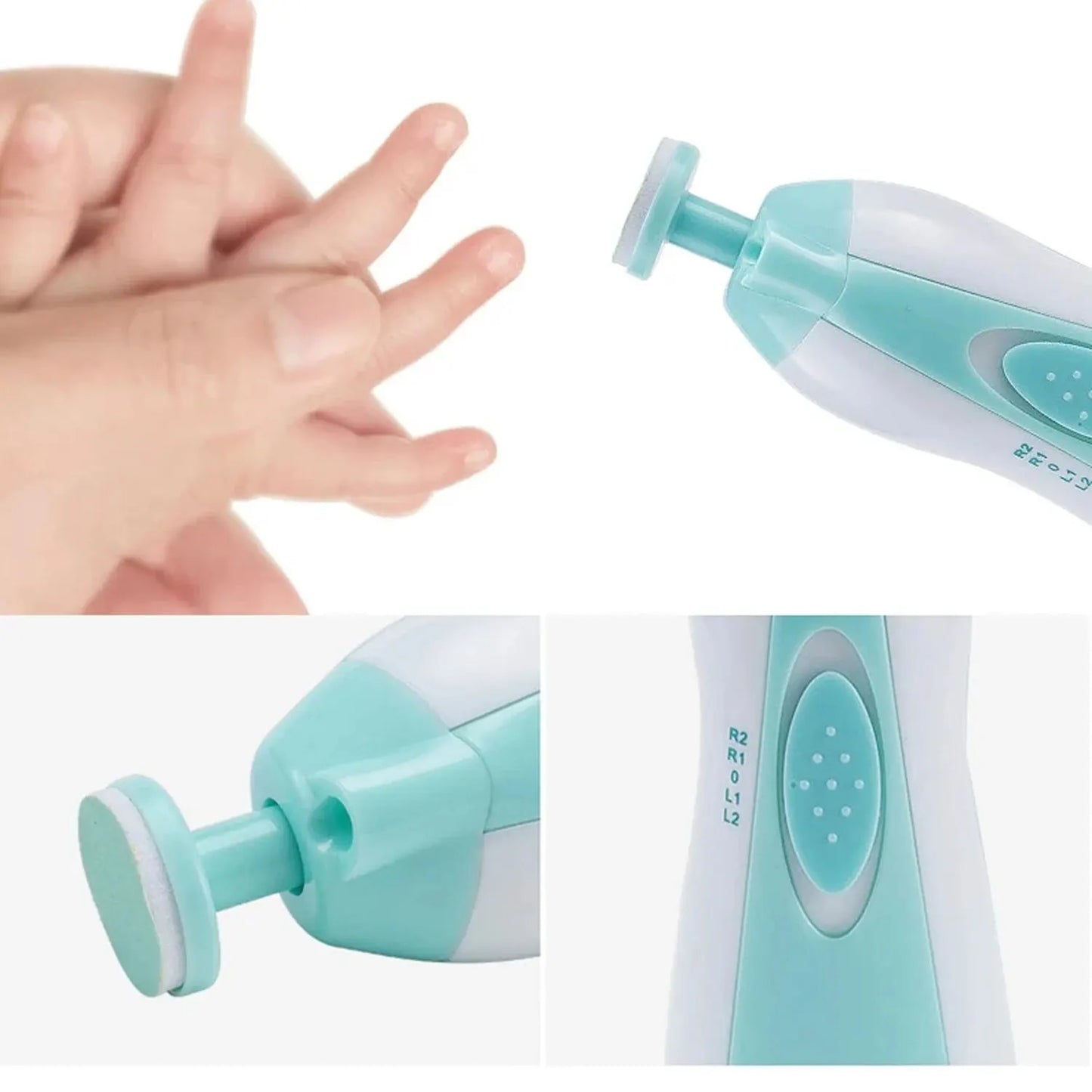 Coupe-ongles électrique 6 en 1 pour bébé