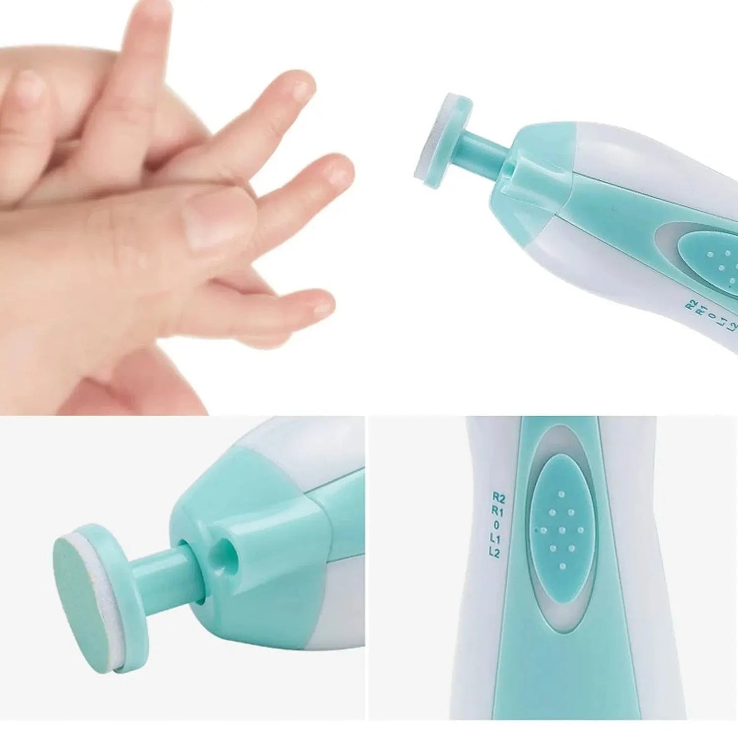 Coupe-ongles électrique 6 en 1 pour bébé