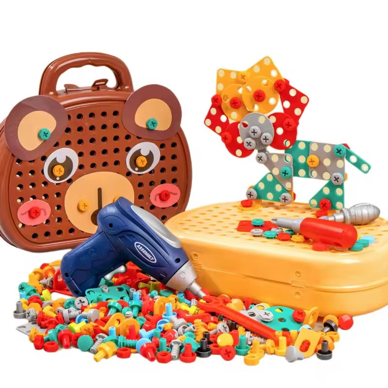 Boite a outils puzzle magique de jeu pour enfants