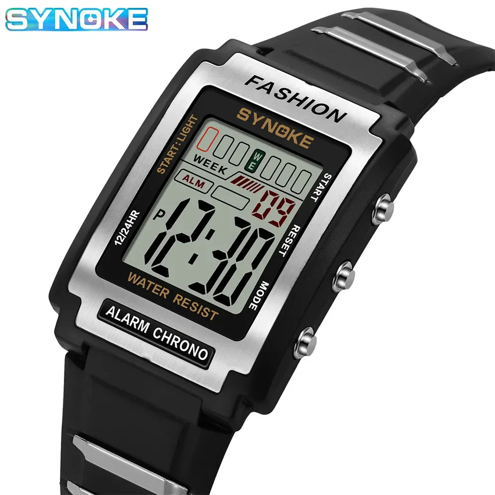 Montre Électronique Étanche SYNOKE