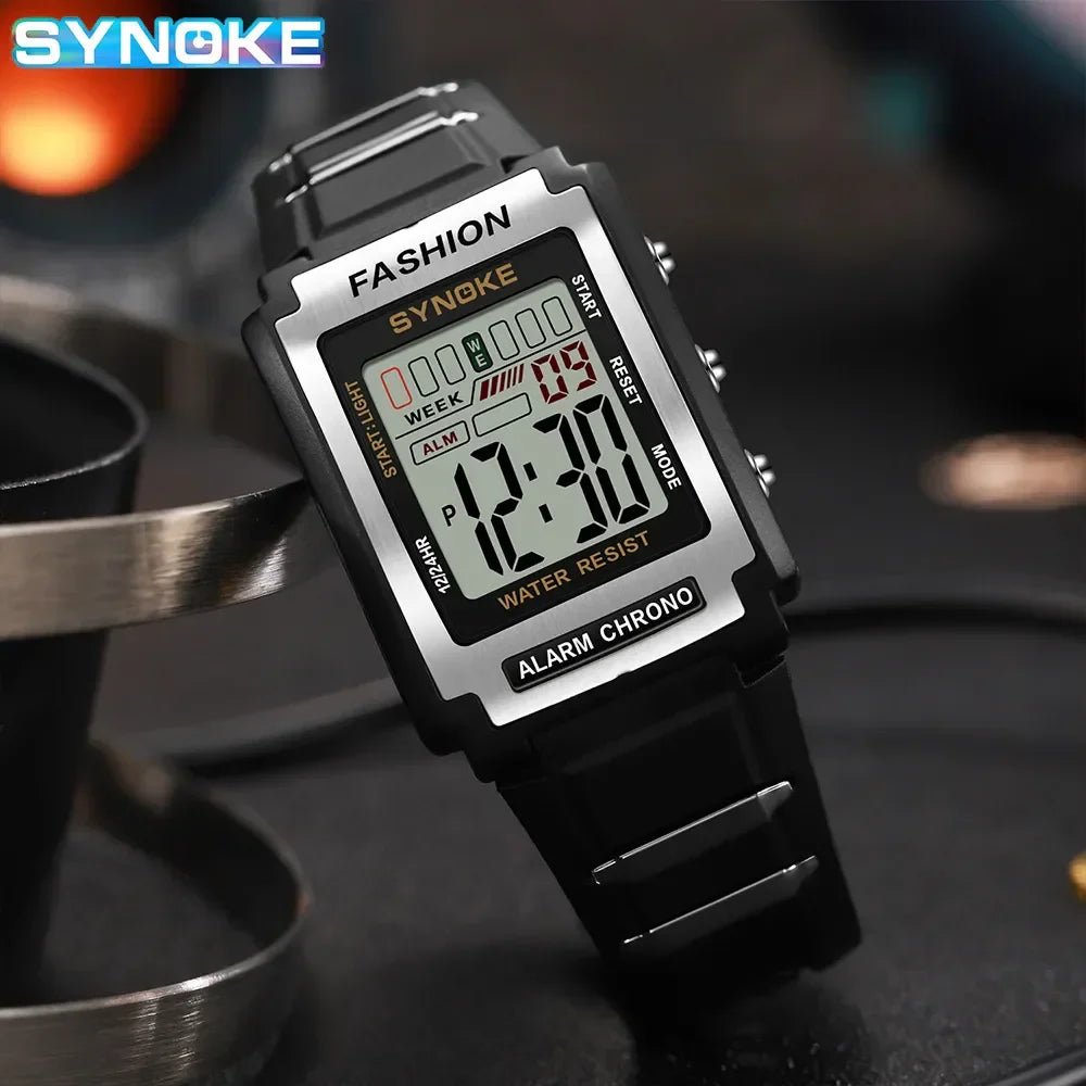 Montre Électronique Étanche SYNOKE