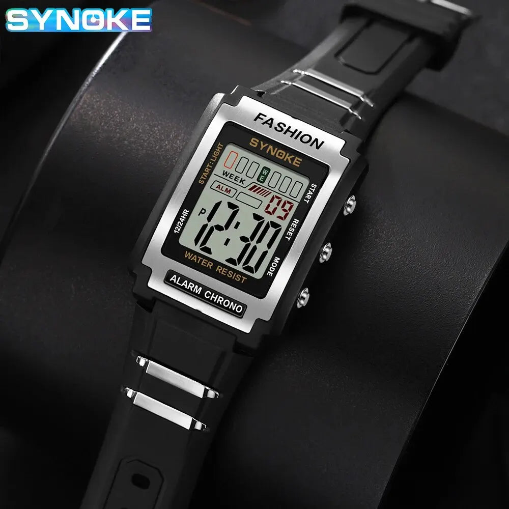 Montre Électronique Étanche SYNOKE