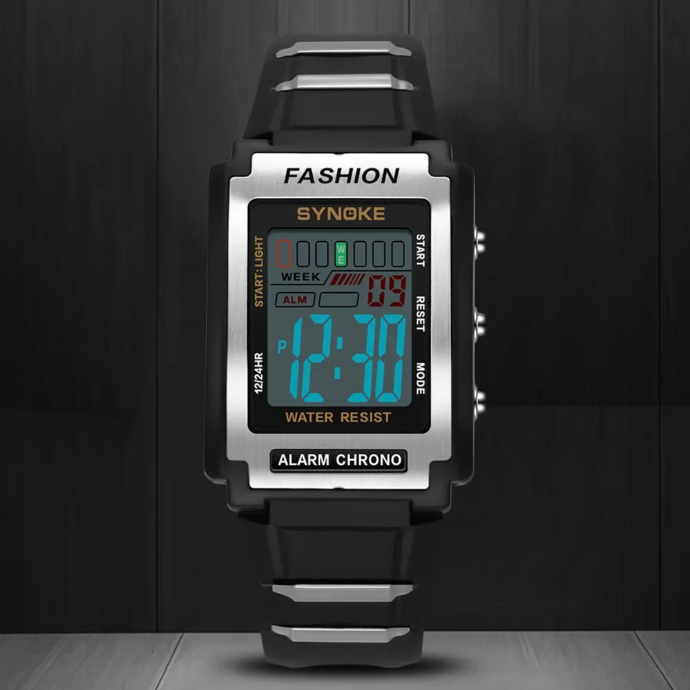 Montre Électronique Étanche SYNOKE