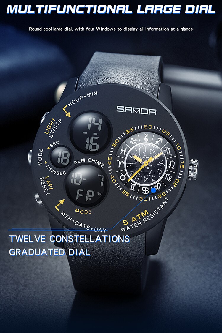 Montre créative supérieure pour Homme