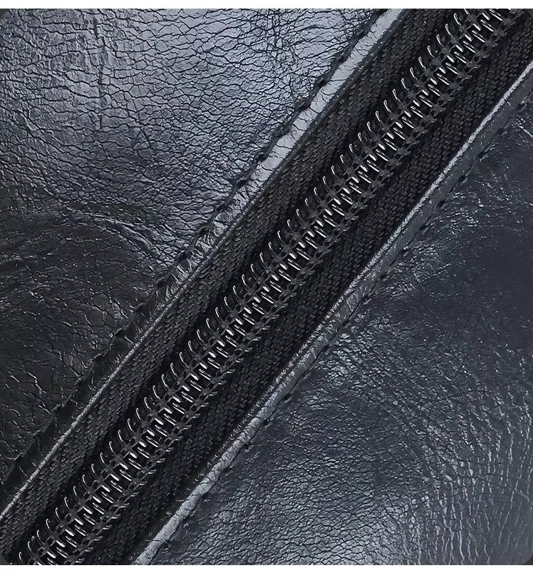 Trousse de luxe en cuir PU pour hommes