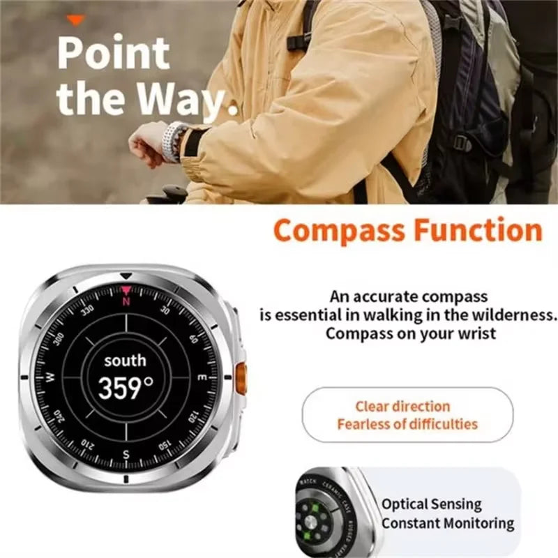 Montre intelligente Ultra pour hommes