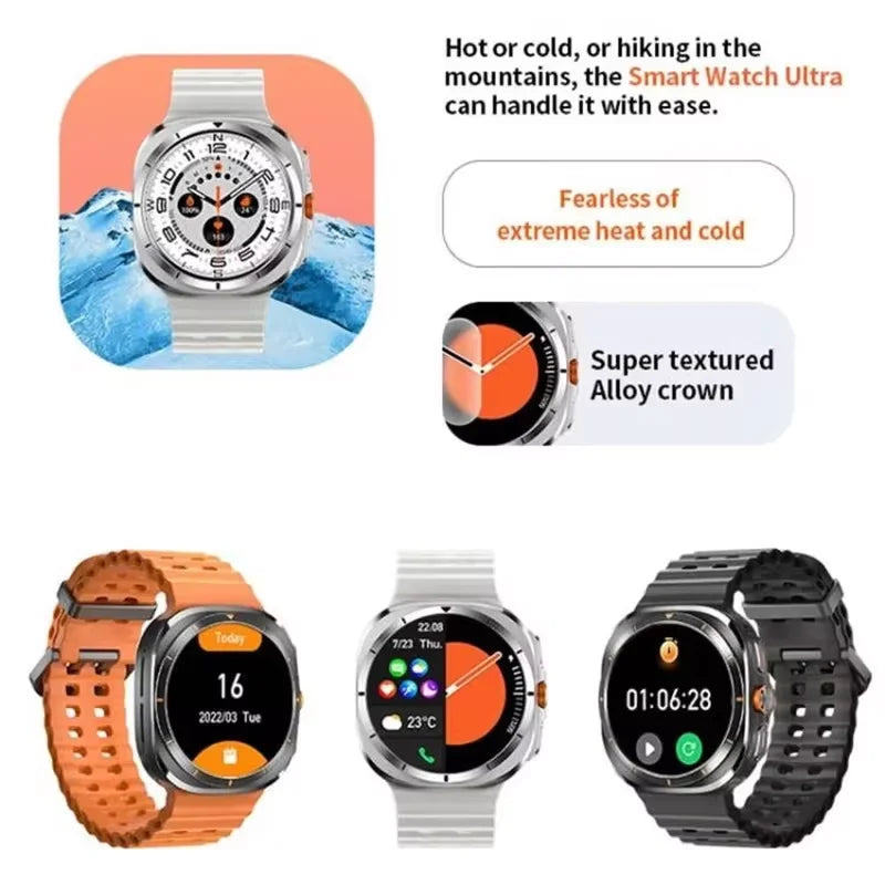 Montre intelligente Ultra pour hommes